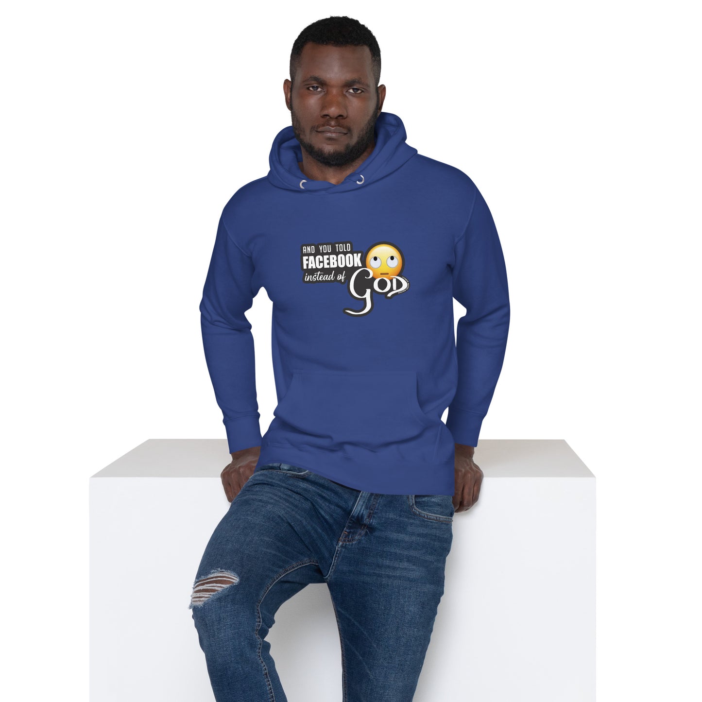 And you told Facebook Men's Hoodie